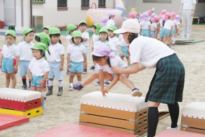 写真：とび箱